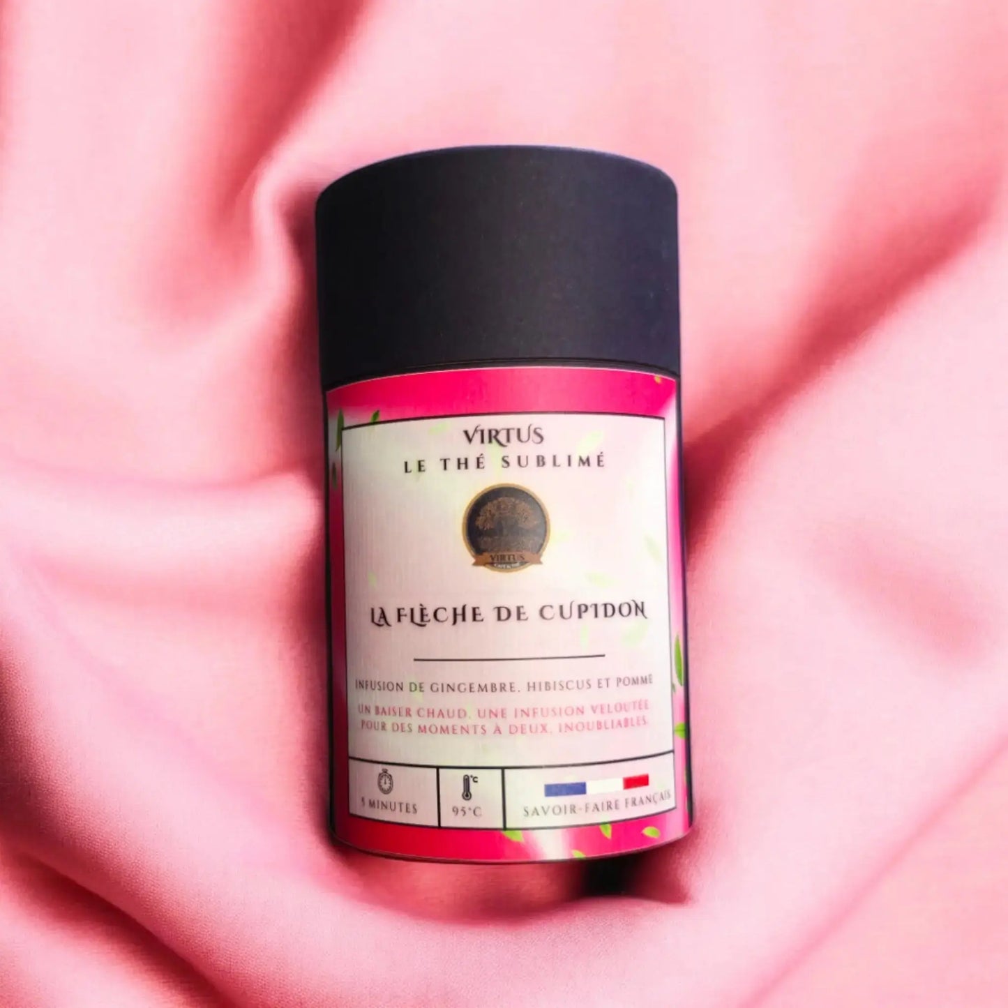 - La flèche de Cupidon |Infusion fruitée gingembre, hibiscus, pomme - Virtus Café & Thé