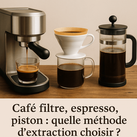 Café filtre, espresso, piston : quelle méthode d'extraction choisir ? - Virtus Café