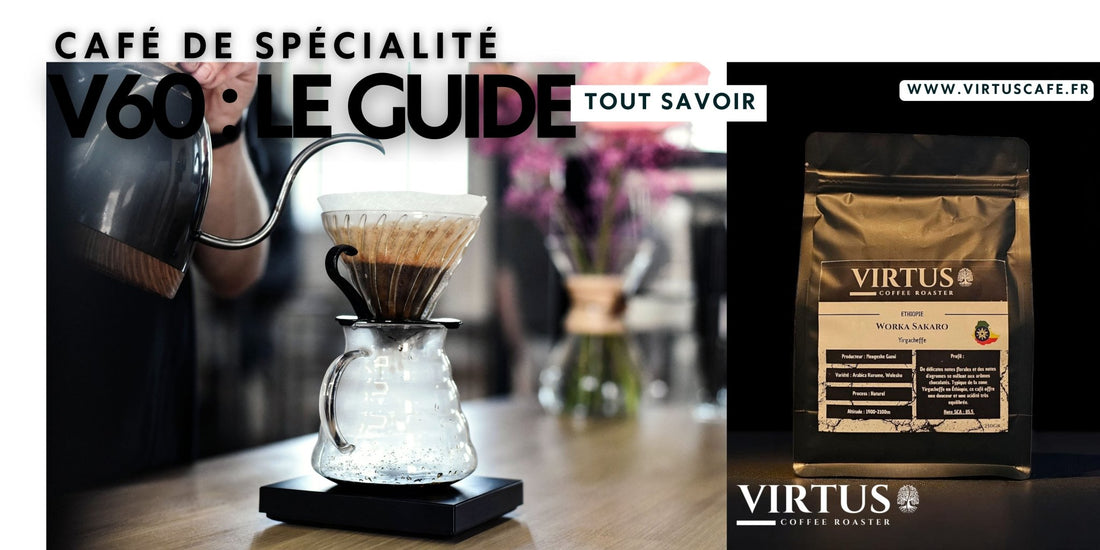 Guide V60 : la recette et les conseils pour un café filtre parfait - Virtus Café