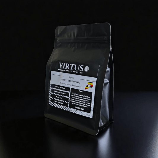  - Ouganda Mont Rwenzori | Café de spécialité SCA 86.25 | Notes de miel, caramel et fruité - Virtus Café